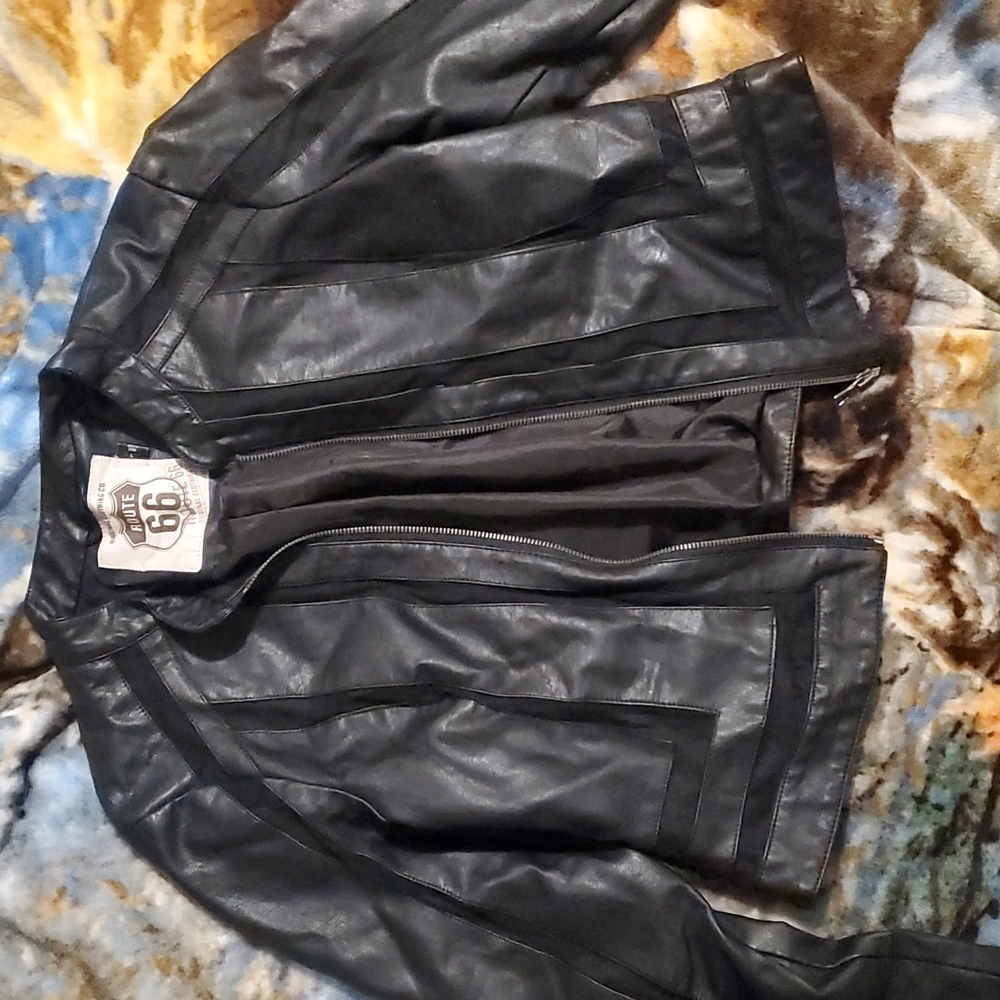 Leather jacket